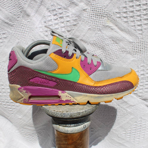 Rare Nike Air Max 90 Cocktail orange pink 312052-071 Size 10 womens - Picture 3 of 10